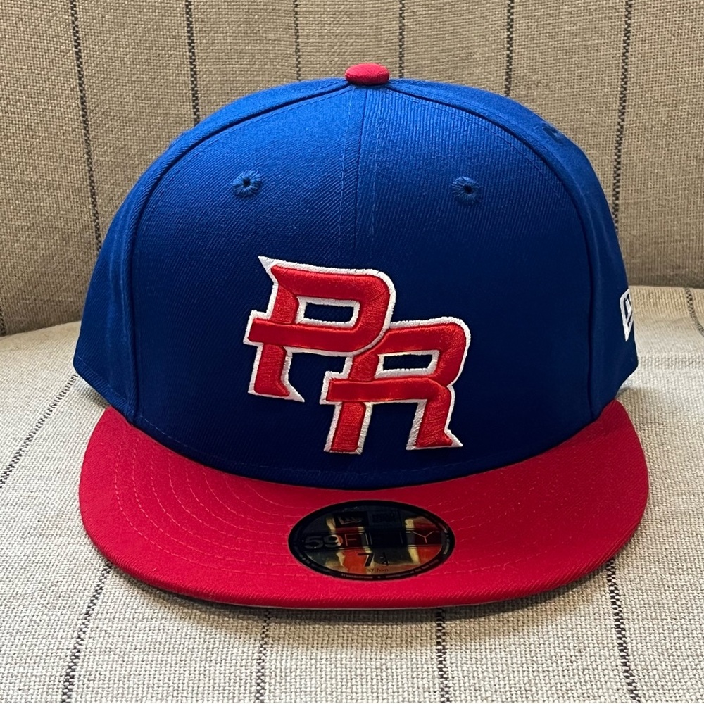 PUERTO RICO New Era 59Fifty WBC Fitted Baseball Hat - Size 7 1/4